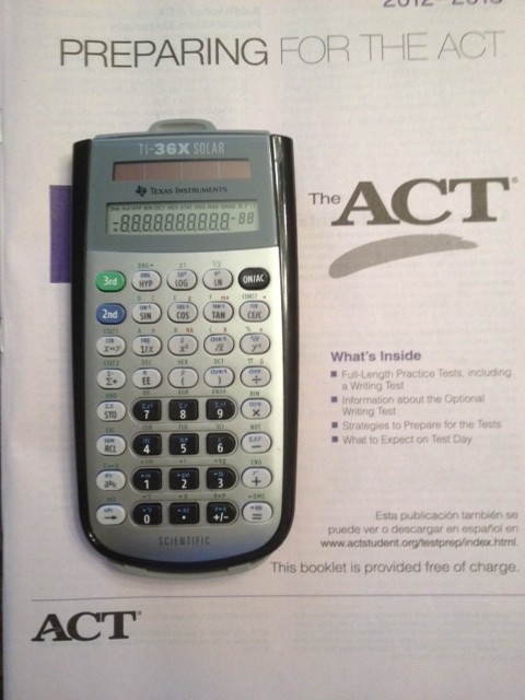 Calculators allowed on ACT