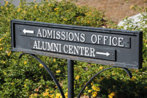 college admissions office